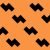 Fluorescent Orange/Black